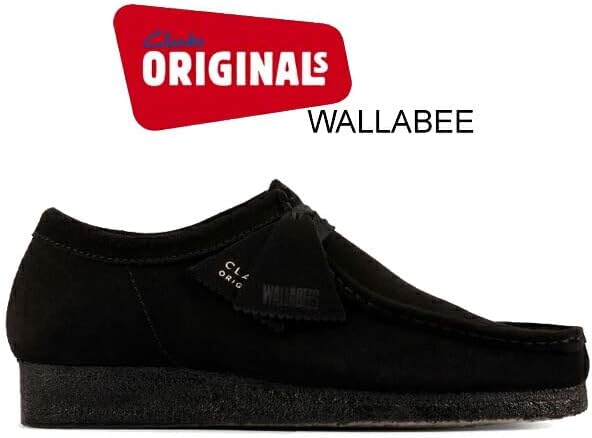 Clarks Wallabees スウェード黒ブラック Kids Clarks Original Wallabee Boot Older Black Suede – Shoes